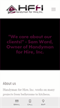 Mobile Screenshot of handymanforhireonline.com